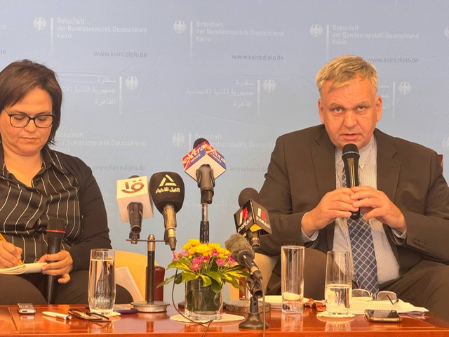 السفير الألماني: الوضع في غزة كارثي و ونرفض التهجير والحصار