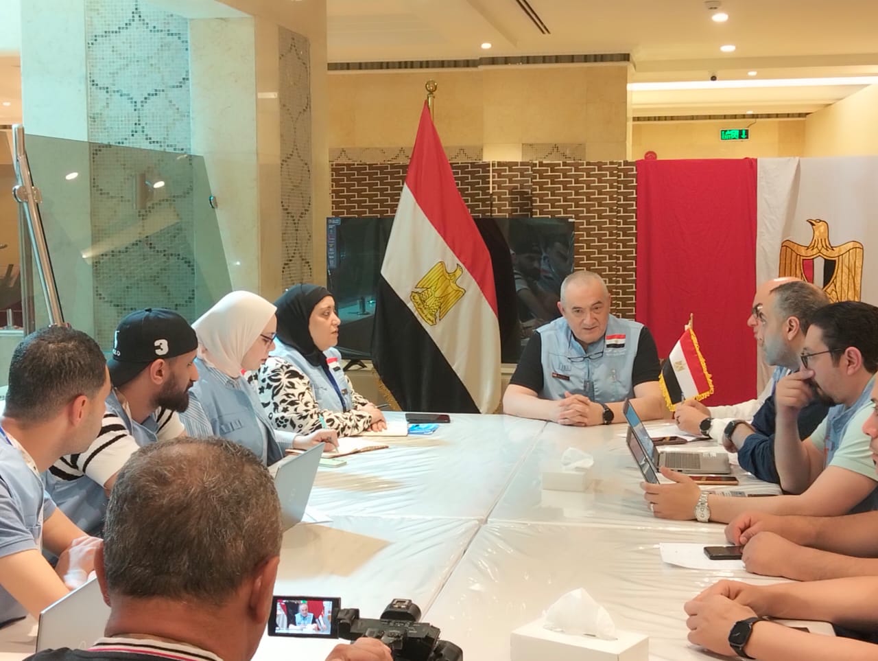  البعثة الطبية تستقبل 2785 زيارة من الحجاج المصريين.. 8 منهم بالرعاية المركزة