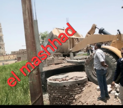 إزالة 58 حالة مخالفة بقنا ضمن الموجة 26 لإزالة مخالفات البناء

