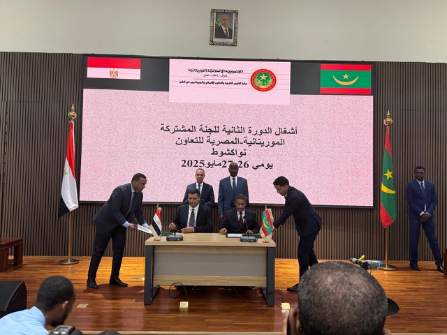 وزير الخارجية يترأس الجانب المصري خلال أعمال اللجنة المشتركة المصرية الموريتانية في نواكشوط