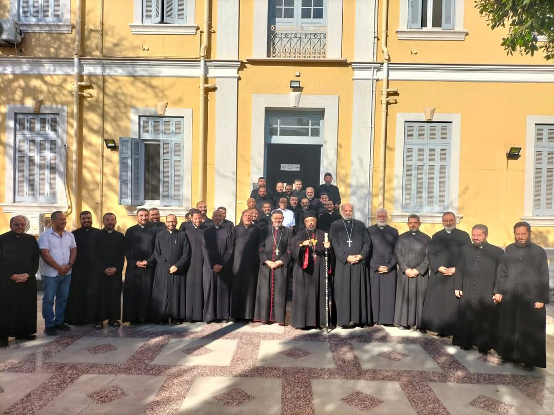بطريرك الكاثوليك يفتتح المؤتمر التكويني الثاني للكهنة حديثي السيامة