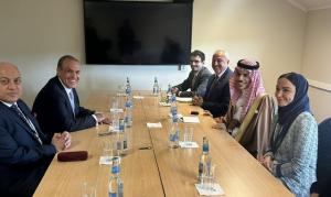 وزيرا خارجية مصر والسعودية يبحثان في أوسلو تعزيز التعاون الثنائي وتطورات قضايا المنطقة