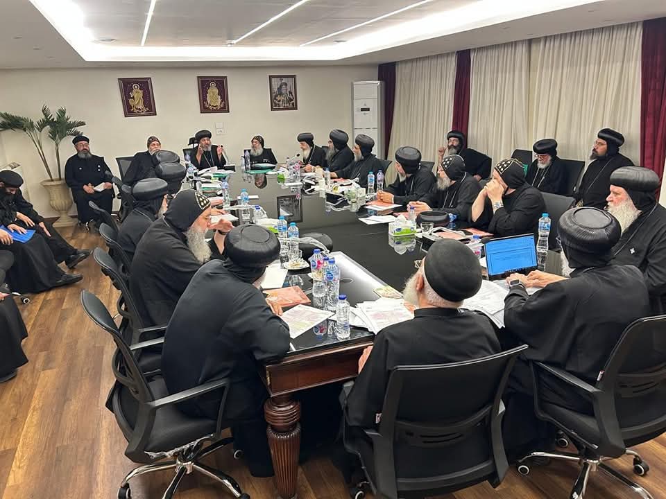 الكاتدرائية تحتضن انطلاق اجتماعات لجان المجمع المقدس بمشاركة الأساقفة الجدد