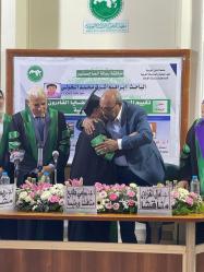 إبراهيم الخولي خريج إعلام  CIC أول الحاصلين على درجة الماجستير بتقدير 