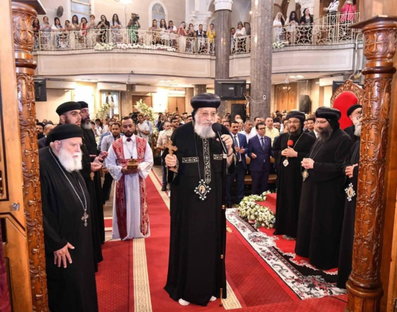  البابا تواضروس الثاني يبدأ سلسلة جديدة عن الإيمان في عودة اجتماع الأربعاء من الإسكندرية