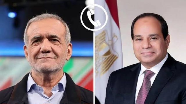 السيسي يؤكد لبزشكيان: لا مساس بسيادة الدول العربية… وضرورة استئناف مفاوضات النووي