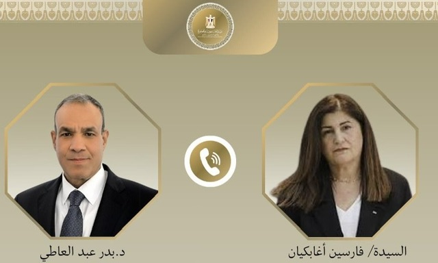 وزير الخارجية لـ نظيرته الفلسطينية: سنظل سندًا للقضية ولن نصمت أمام الغطرسة الإسرائيلية