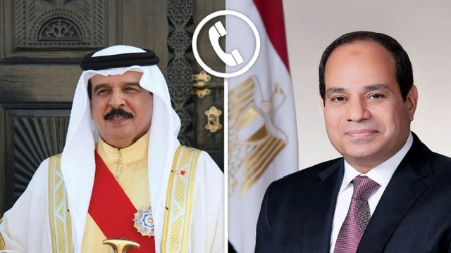 ملك البحرين والرئيس الإيراني يهنئان الرئيس السيسي بعيد الأضحى المبارك