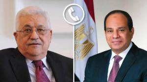 الرئيس السيسي يتلقى تهنئة بعيد الأضحى من محمود عباس ويؤكد دعم مصر للقضية الفلسطينية