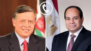 الملك عبد الله الثاني يهنئ الرئيس السيسي بعيد الأضحى ويؤكد أهمية التنسيق المشترك