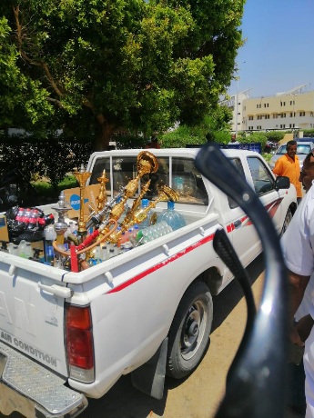 تحرير 111 محضر ومخالفة خلال حملة مكبرة لشرطة المرافق بمدينة الأقصر

