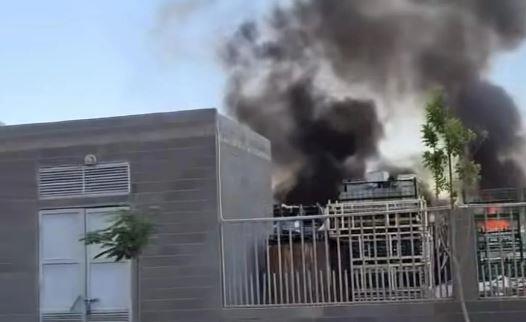 ماس كهربائي وراء حريق مصنع في أكتوبر.. و31 مصابا فى الحادث

