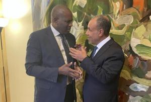 عبد العاطي يبحث مع نظيره البريطاني  جهود وقف إطلاق النار في غزة 