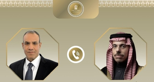 وزيرا خارجية مصر والسعودية يؤكدان وحدة الصف العربي ويناقشان جهود وقف إطلاق النار في غزة والمنطقة