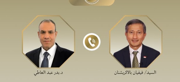 وزيرا خارجية مصر وسنغافورة يؤكدان عمق العلاقات ودعم غزة إنسانيًا وسياسيًا