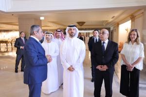 وزيرا العدل والأوقاف يستقبلان وفدًا قضائيًا من الإمارات بالعاصمة الإدارية الجديدة