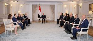 السيسي يؤكد موقف مصر الثابت والداعم لسيادة لبنان ووحدة وسلامة أراضيه