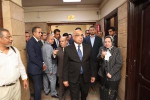 وزير العدل يتفقد أعمال إنشاء ورفع كفاءة 3 محاكم جنوب القاهرة 
