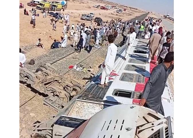 ارتفاع ضحايا حادث قطار مطروح إلى 94 إصابة و3 وفيات

