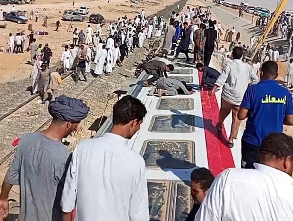 حبس سائق قطار مطروح 4 أيام على ذمة التحقيقات