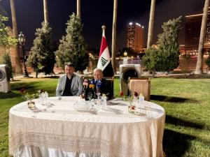 السفير العراقي يلتقي أعضاء الهيئة الإدارية ولاعبي نادي الزوراء