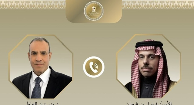 وزيرا خارجية مصر والسعودية يبحثان تطورات غزة وسبل إنهاء الكارثة الإنسانية