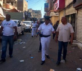 تحرير 12 مخالفة خلال حملة كبرى لرفع الإشغالات بشوارع الأقصر 

