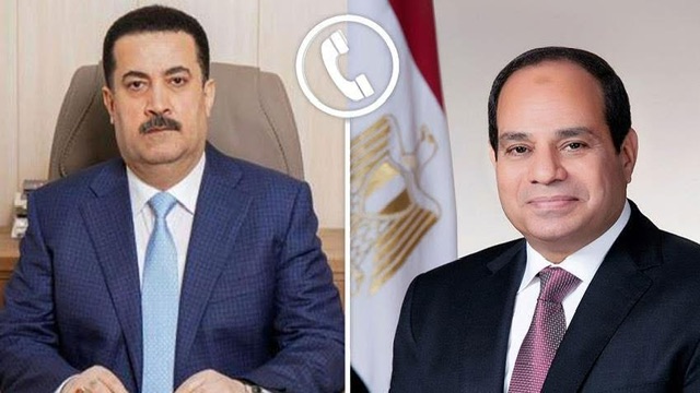 السيسي والسوداني يبحثان تعزيز التعاون بين مصر والعراق ويؤكدان التضامن مع قطر ورفض تهجير الفلسطينيين
