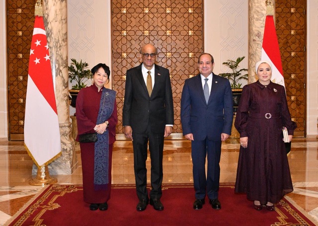 السيسي لنظيره السنغافوري: نتطلع لتعزيز الشراكة الاقتصادية وتوسيع فرص الاستثمارات بين البلدين
