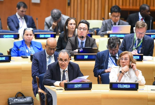 مصر تؤكد أهمية معالجة جذور النزاعات وتعزيز التعاون الدولي في اجتماع بناء السلام بالأمم المتحدة