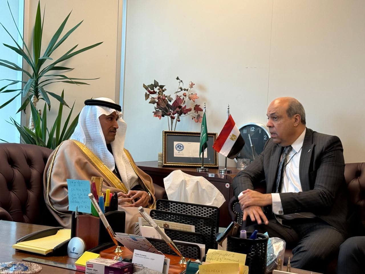 مصر والسعودية تبحثان سبل تعزيز التعاون في مجال الطيران ودعم التنسيق داخل الإيكاو