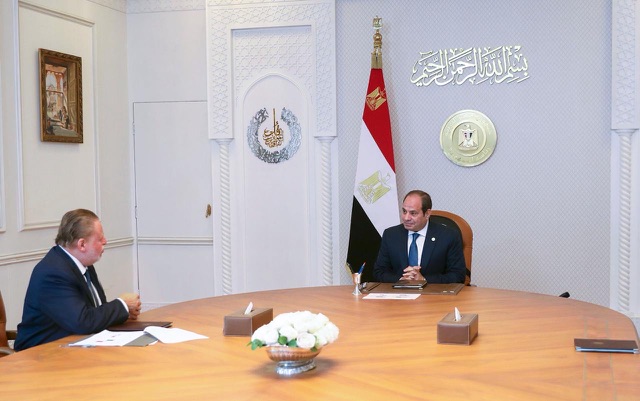 السيسي يوجه محافظ البنك المركزي و بمواصلة جهود خفض التضخم وتعزيز التنسيق للحفاظ على سعر صرف مرن
