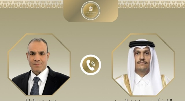 وزير الخارجية يؤكد لنظيره القطري تضامن مصر الكامل مع الدوحة في مواجهة العدوان الإسرائيلي 