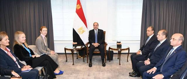 الرئيس السيسي وكايا كالاس يؤكدان تعزيز التعاون المصري الأوروبي ودعم جهود وقف إطلاق النار في غزة