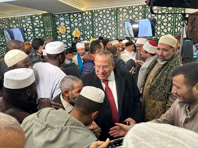 نقيب الأشراف يشارك في احتفالية مؤسسة 