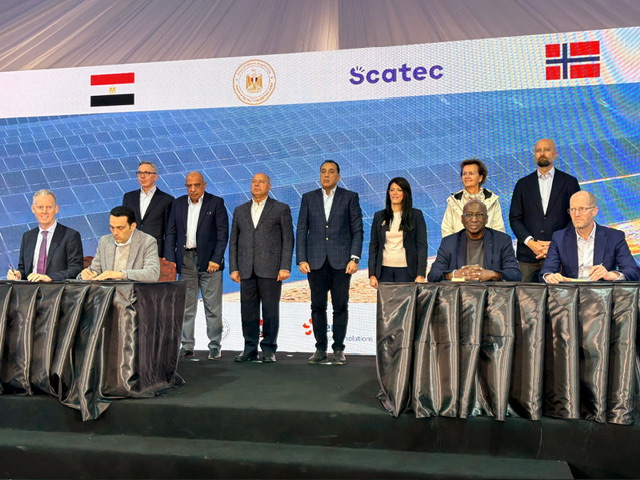 تمويل أوروبي بـ150 مليون دولار لأكبر مشروع شمسي هجين في أفريقيا بمصر