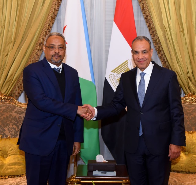 وزير الخارجية ونظيره الجيبوتي يبحثان تعزيز التعاون الإقليمي والتشاور حول أمن القرن الإفريقي واليمن