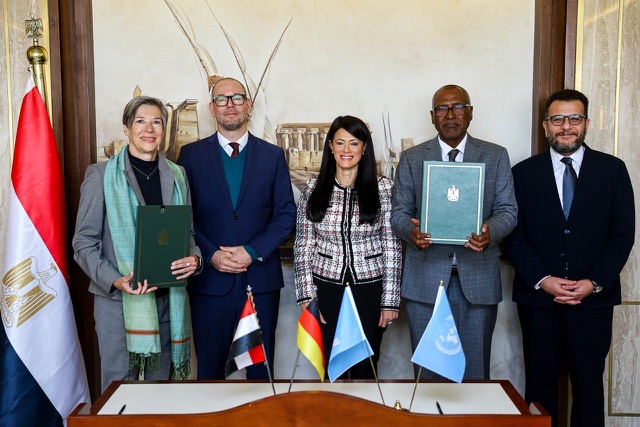 وزيرة التخطيط تشهد توقيع مذكرة تفاهم مصرية-ألمانية-دولية لتعزيز التنمية الزراعية والريفية 