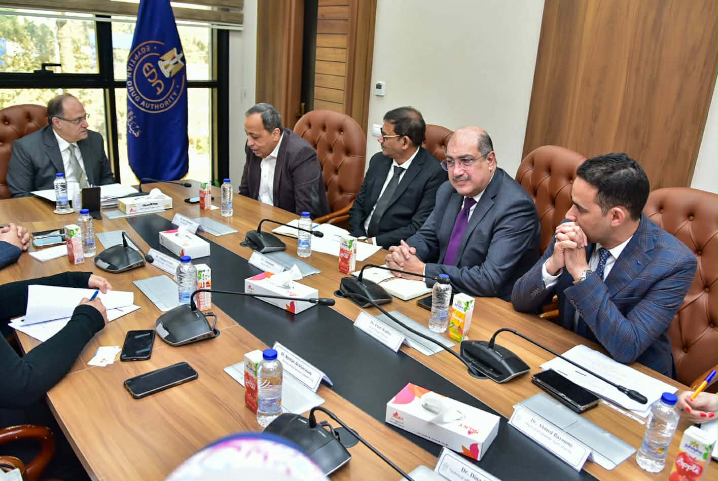 هيئة الدواء تبحث توطين أدوية الأورام والصناعات الدوائية المتقدمة بالشراكة مع «جيبتو فارما» و«شيلبا»