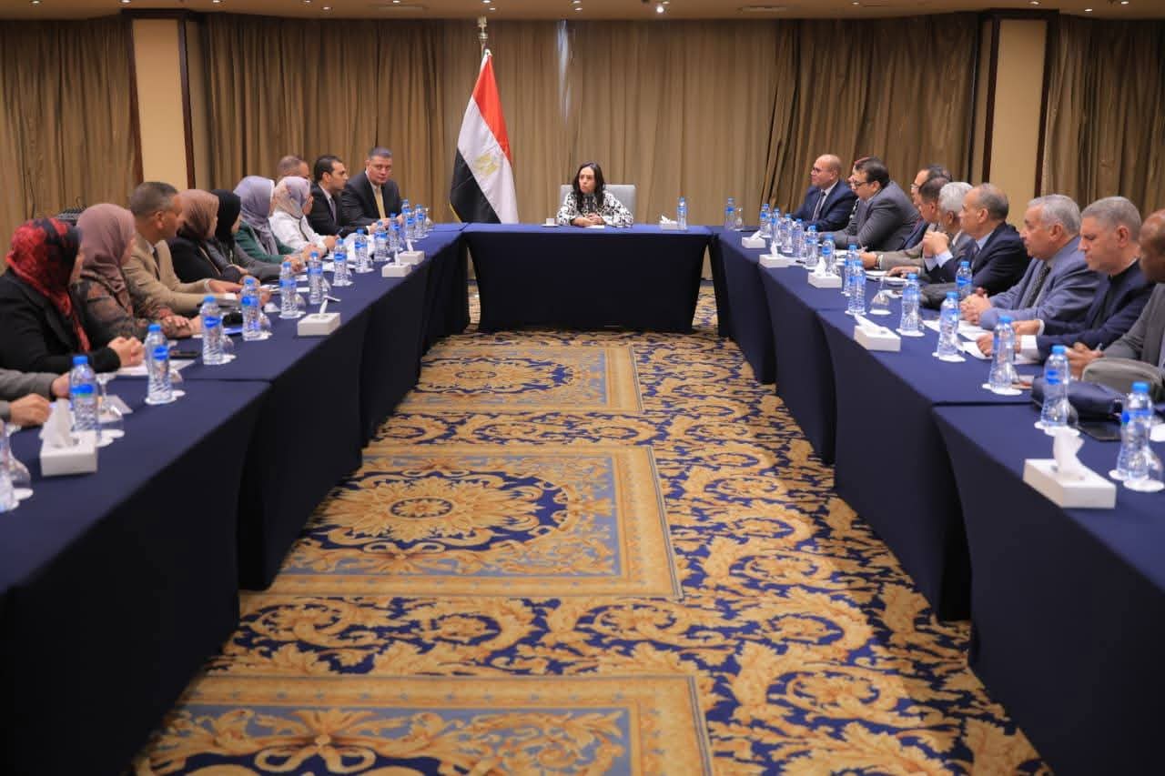 وزيرة التضامن  تلتقي مديري مديريات التضامن الاجتماعي بالمحافظات