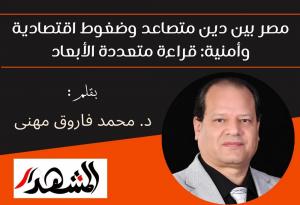 مصر بين دين متصاعد وضغوط اقتصادية وأمنية: قراءة متعددة الأبعاد

