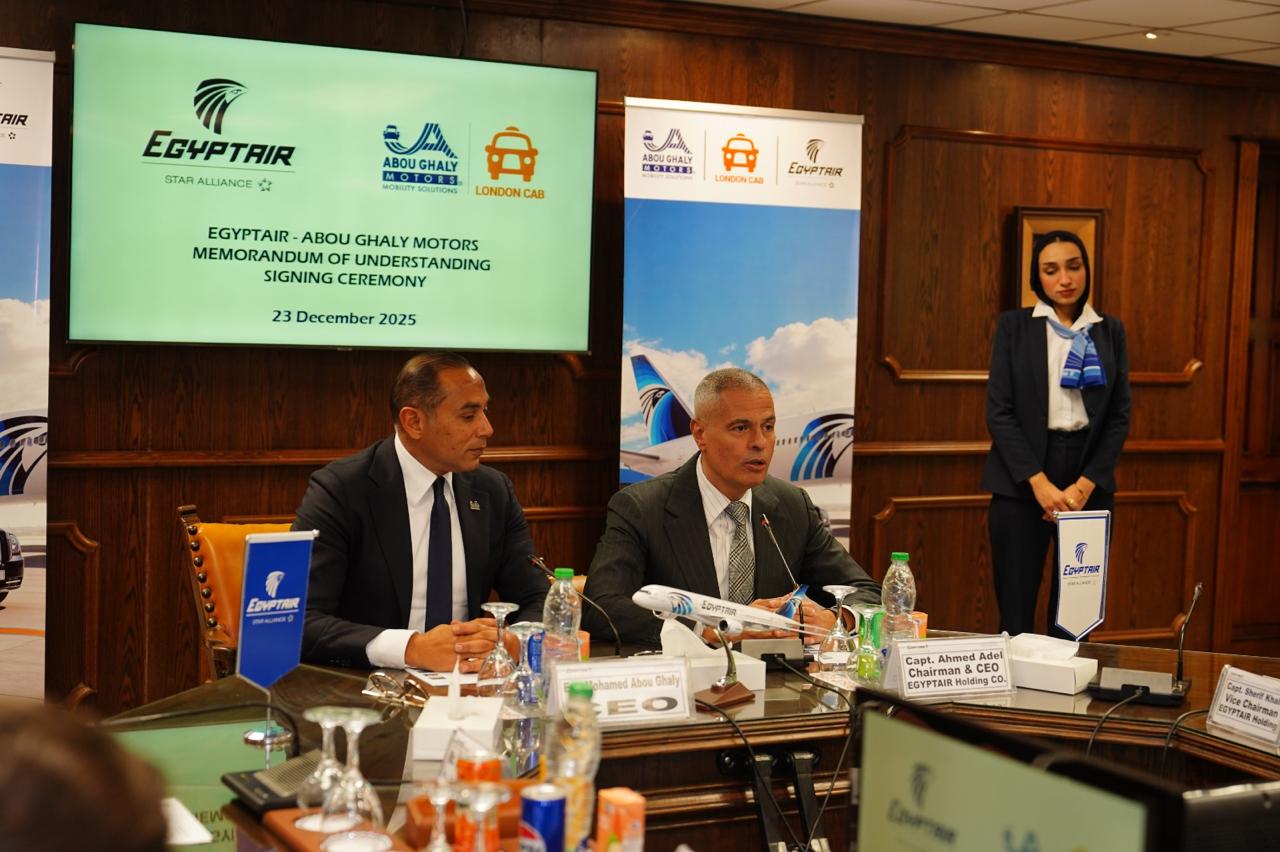 مصر للطيران توقع بروتوكول تعاون مع مجموعة أبو غالي موتورز لتعزيز تجربة سفر عملاء رجال الأعمال

