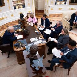 ترامب: سلطاتي العالمية لا يقيدها شيء غير 