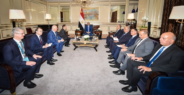 الرئيس السيسي يبحث مع مدير 