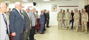 رئيس الأركان يتفقد الأكاديمية العسكرية للدراسات العليا والاستراتيجية للاطلاع على المنظومة التعليمية والبحثية