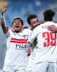 الزمالك يتأهل للدور ربع النهائي بعد الفوز على كايزر تشيفز الجنوب إفريقي بثنائية 