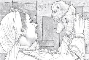 إبداعات | الحسناء والكلب 