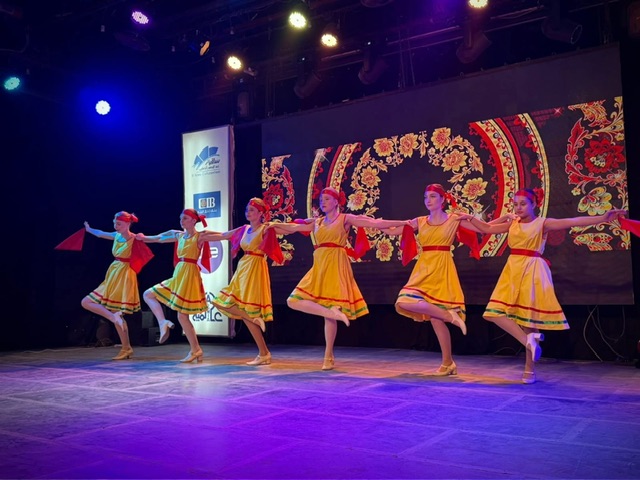 البيت الروسي بالقاهرة يضيء مهرجان الثقافات الدولي بساقية الصاوي 