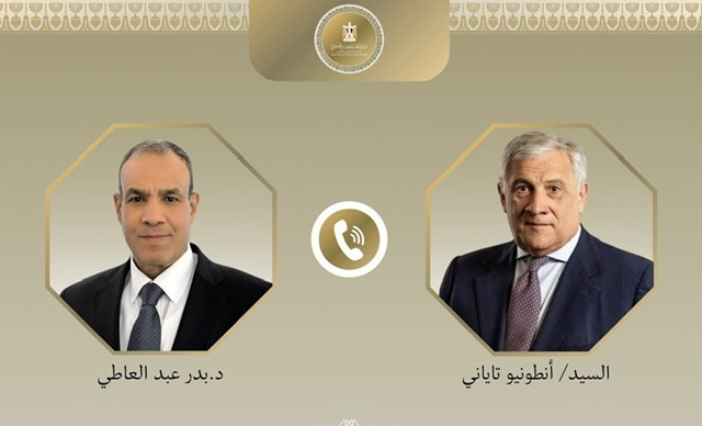 عبد العاطي وتاياني يبحثان تعزيز التعاون المصري الإيطالي وتطورات الملف النووي الإيراني