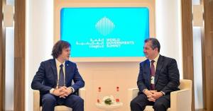 رئيس حكومة كردستان يلتقي بن زايد وأبو الغيط وقادة المنطقة والعالم بقمة الحكومات في دبي